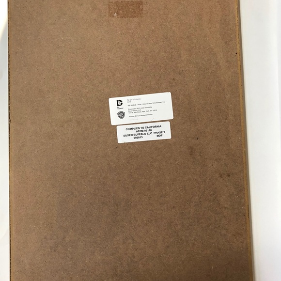 SUPERMAN Poster on Wood, Vintage Look, DC Comics - Picture 4 of 5